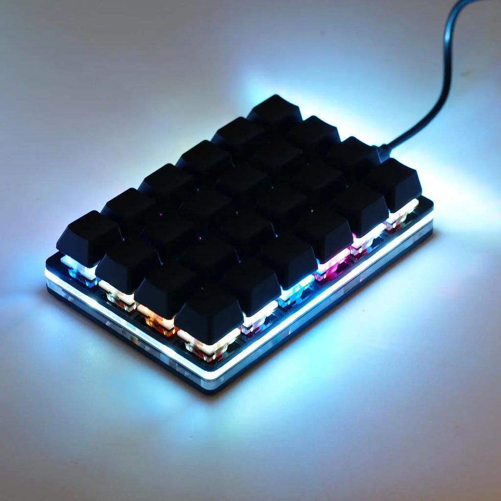 Mini USB Custom Mechanical Keyboard 2/4/6/7/8/9/12/16/24 Keys Gaming Keyboard Sayo Device Shortcut Programmable Keypad Keys New