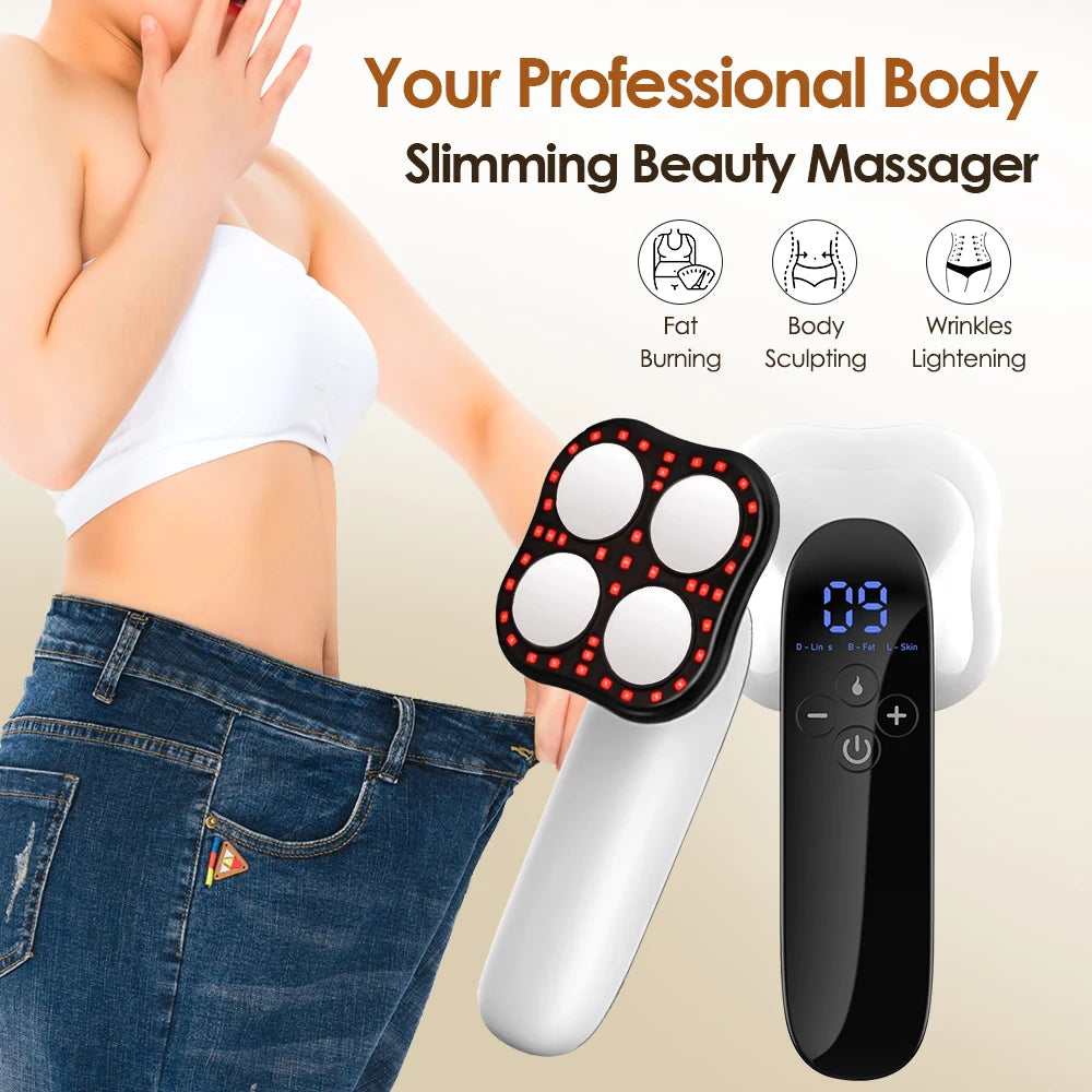 Electric Abdomen Massage Device for Body Sculpting - Heated Massager Body Shaping Massage Equipment Tidesmit