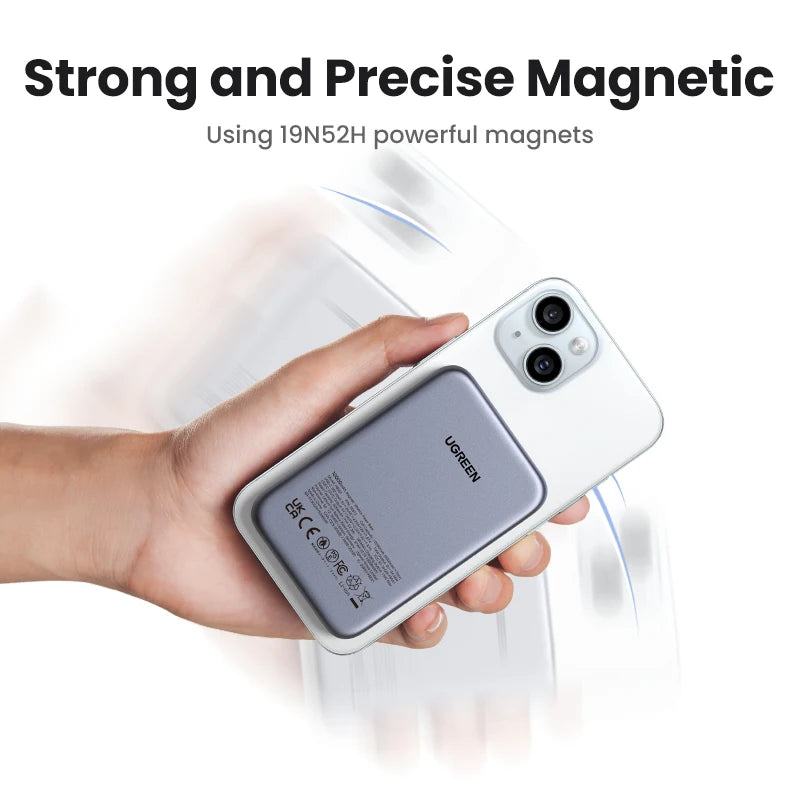 10000mAh Magnetic Power Bank 30W PD Fast Charger for iPhone Tidesmit