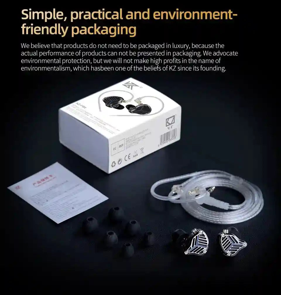 Planar Magnetic HiFi Monitor Earphones with Silver Cable by Tidesmit Tidesmit