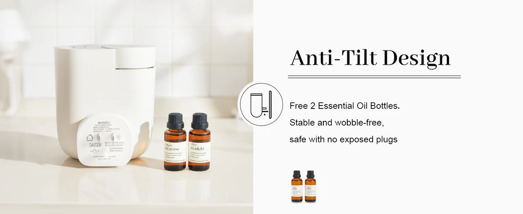 Plug-In Diffuser with Timer Control Scent Intensity Button Bluetooth APP Connectivity Waterless  Diffuser for Home, Hotel,Office