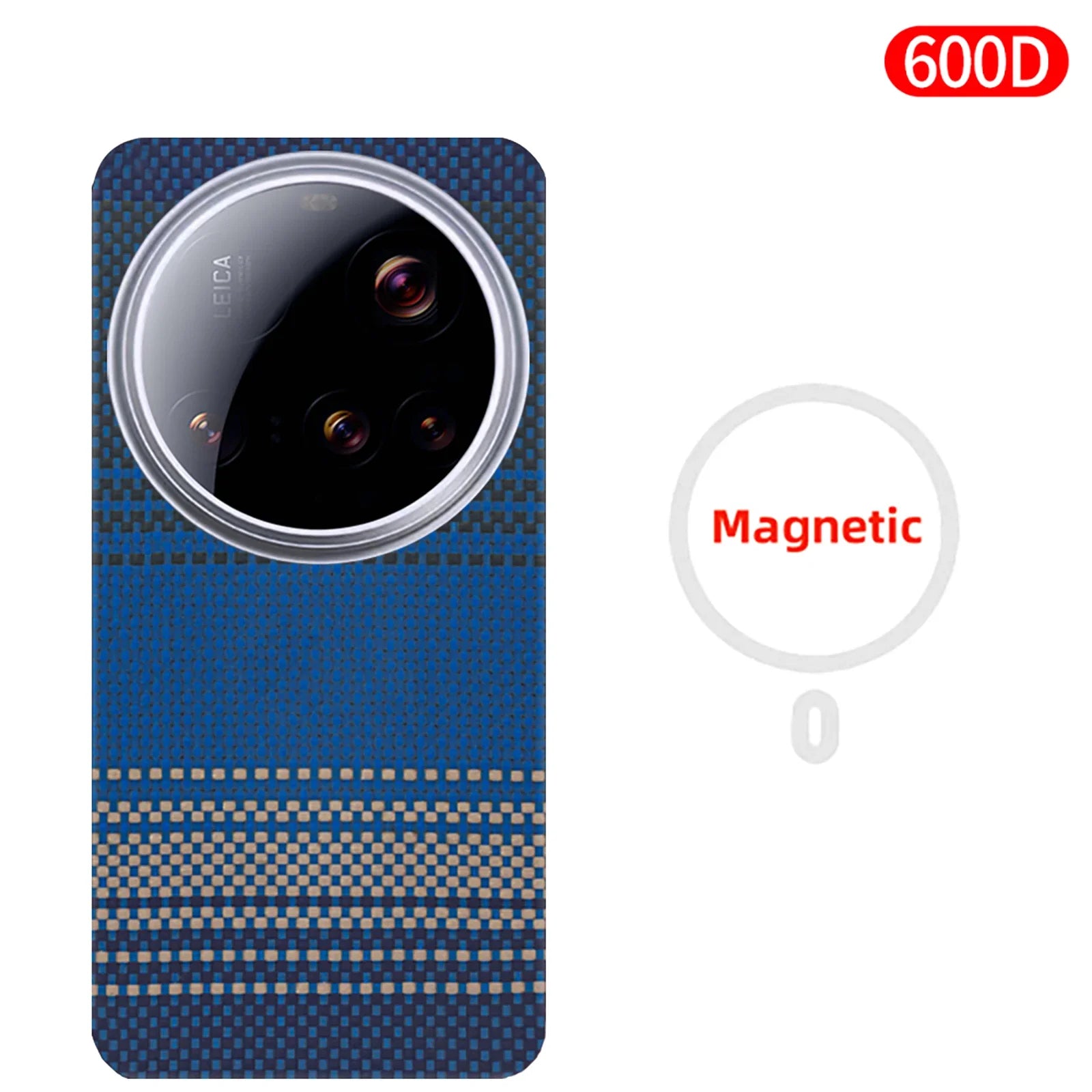Xiaomi 15 Ultra Carbon Fiber Case | Slim MagSafe Aramid Protection Dawn Blue Magnetic xiaomi 15 ultra Tidesmit