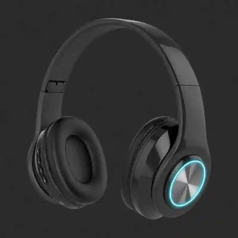 Wireless Over-Ear Headphones with Active Noise Cancellation - Black Tidesmit