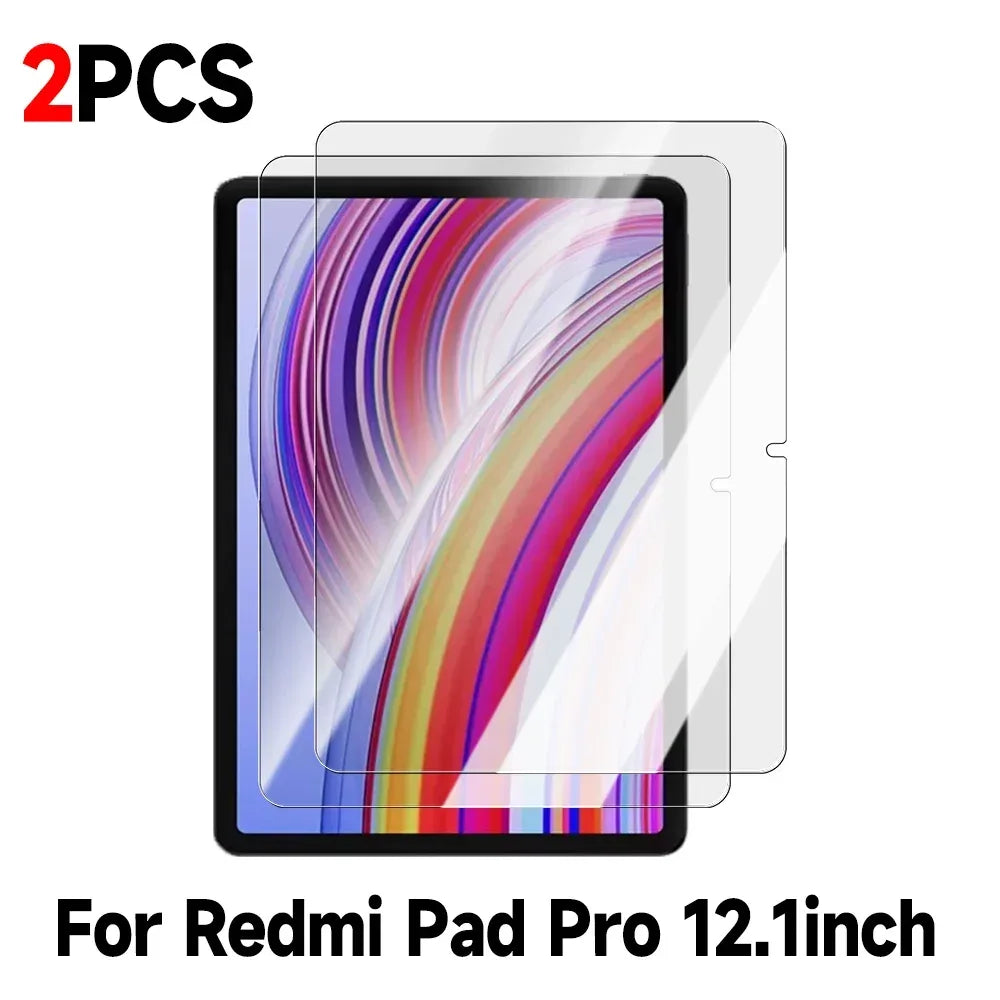 Tempered Glass Screen Protector for Redmi and Poco Pad | 9H Hardness For Pad Pro 12.1inch Tidesmit