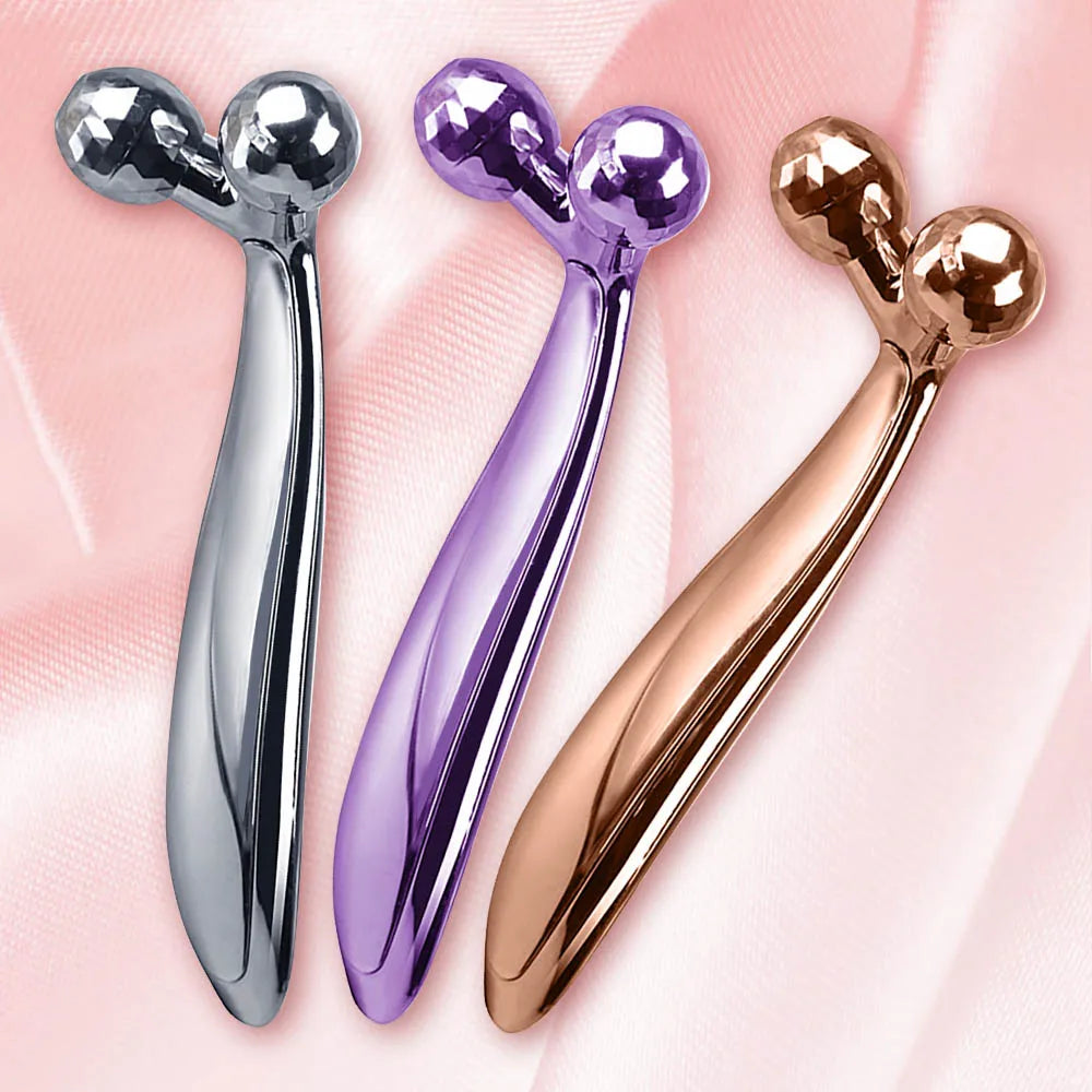 3D Face Roller Massager | Ergonomic Skin Lifting Wellness Tool Relaxation Treatment Tidesmit
