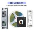 5M 10M 20M COB CCT LED Strip 24V Flexible High Density Dimmable Room Light 2.4G RF Touch Remote Control Dual White 2700K-6500K