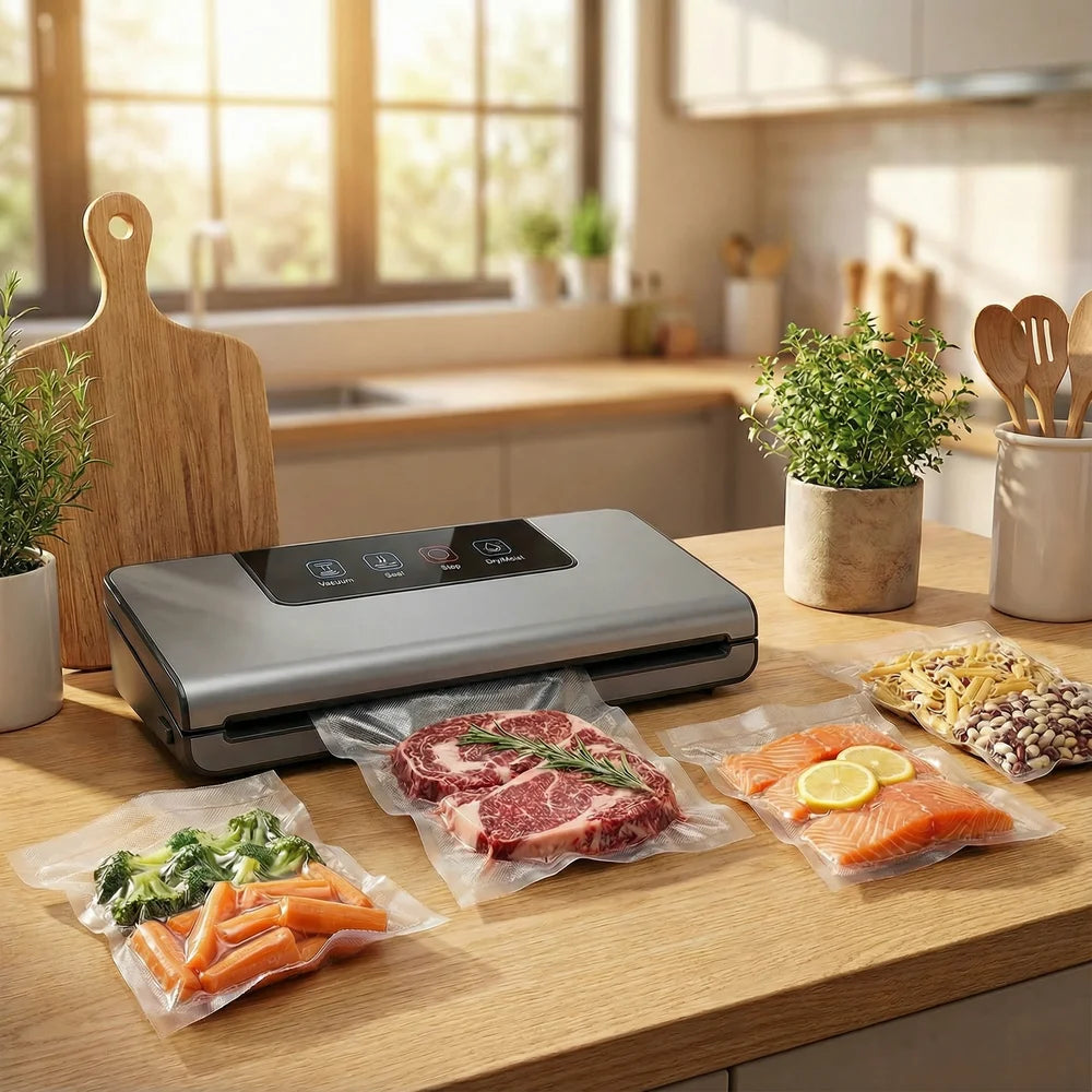 Vacuum Sealer Professional Food Sealing Machine for Home & Commerical & Outdoor Preservation Direct Supplier