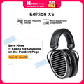 Planar Magnetic Open-Back Over-Ear Headphones - Black Studio Monitor black Tidesmit