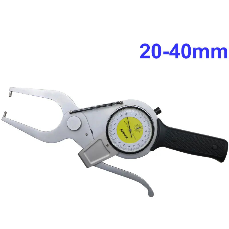 SHAHE Inside Outside Snap Gauge 0.01mm Dial Internal Caliper Gauge Measuring Tools