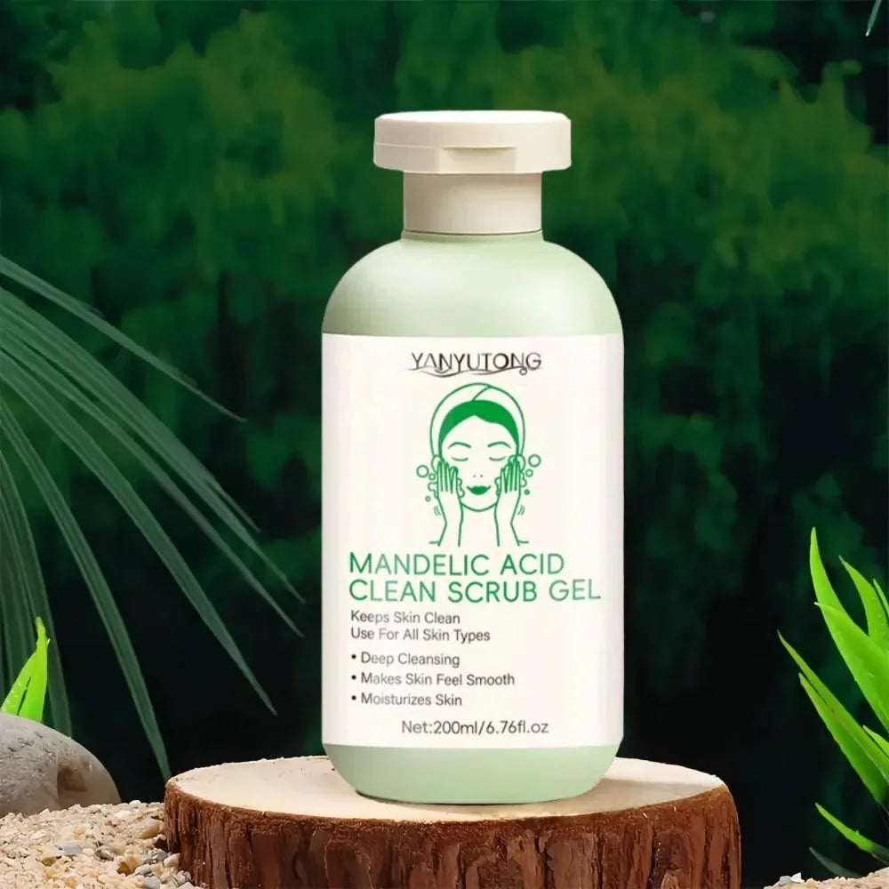Exfoliating Facial Scrub | Aloe Vera Deep Pore Cleansing Gel 100ml Scrubs Treatments Tidesmit