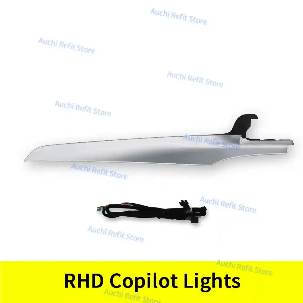 Mercedes-Benz W205 Ambient LED Vents - 64-Color Lighting Kit RHD Copilot lights Tidesmit