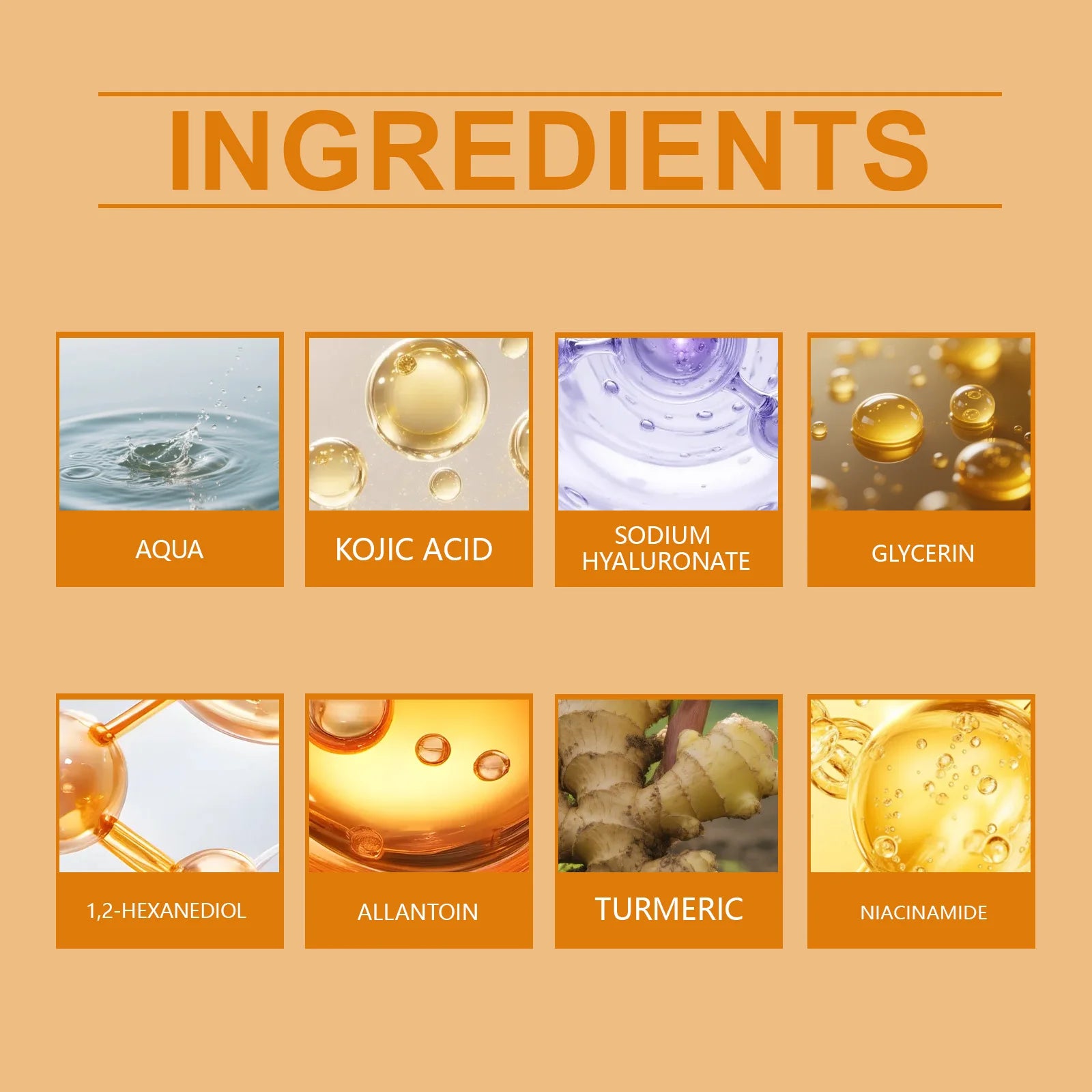 Brightening Kojic Acid Turmeric Toner Soothing Hydrating Pore Minimizing Oil Control Reduce Dullness Refreshing Facial Skin Care