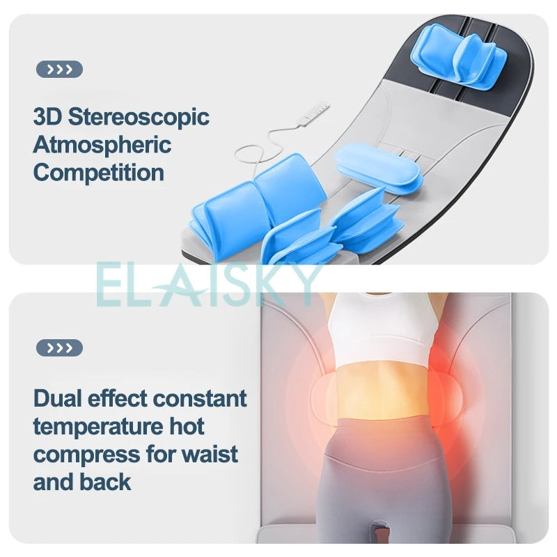 Full Airbag Massage Mattress with Heat | Deep Tissue Kneading Massage Cushion Tidesmit