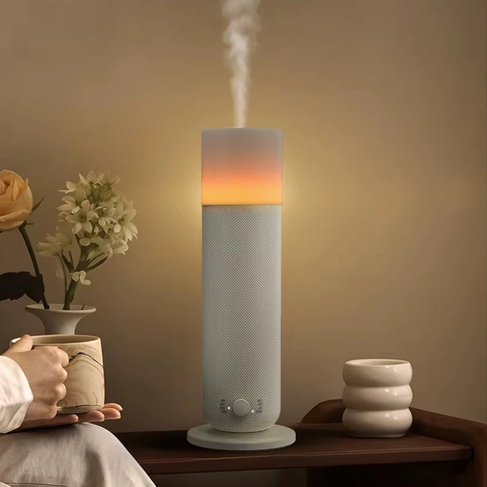 Smart Electric Aroma Diffuser Air Humidifier for Home Scent Diffuser air Freshener  Bluetooth Waterless Essential Oil Diffuser