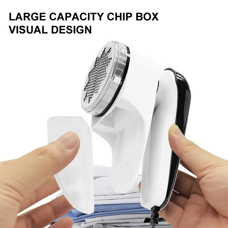 Tidesmit Zai Xiao electric fabric shaver for clothes with portable blade and lint remover feature, side view