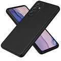 Samsung Galaxy A55 Silicone Case - Slim Shock-Absorbing Cover black Tidesmit