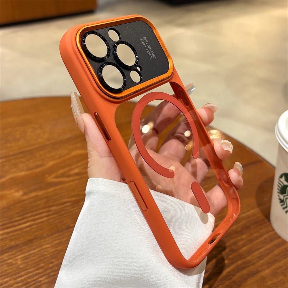 Magnetic iPhone Case with Lens Protection – Slim Military-Grade Cover Tidesmit
