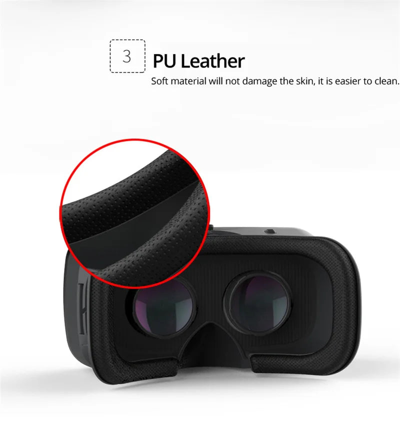 VR Headset for Smartphone – Immersive 3D Virtual Reality Smart Glasses Tidesmit
