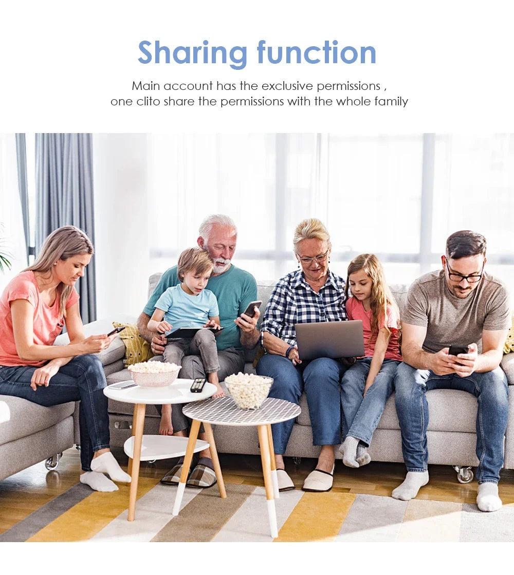 Smart Wifi Plug US Standard with Remote App Control for Alexa and Google Tidesmit