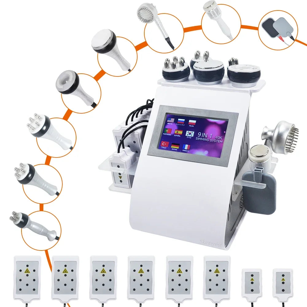40K Ultrasonic Cavitation Machine for Body Sculpting and Muscle Relief Body Shaping Massage Equipment Tidesmit