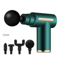 Fascia Gun for Deep Tissue Muscle Recovery | Rechargeable Massager Fascia Gun Green China Mainland Tidesmit