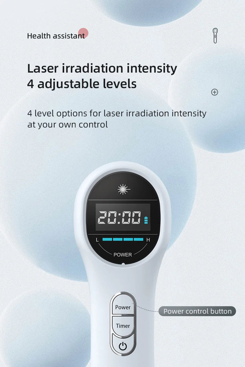 Hand-held Physical Treatment LllT Low-level Infrared Red Light Cold Laser Therapy Device For Relieve Neck Back Arthritis Pain