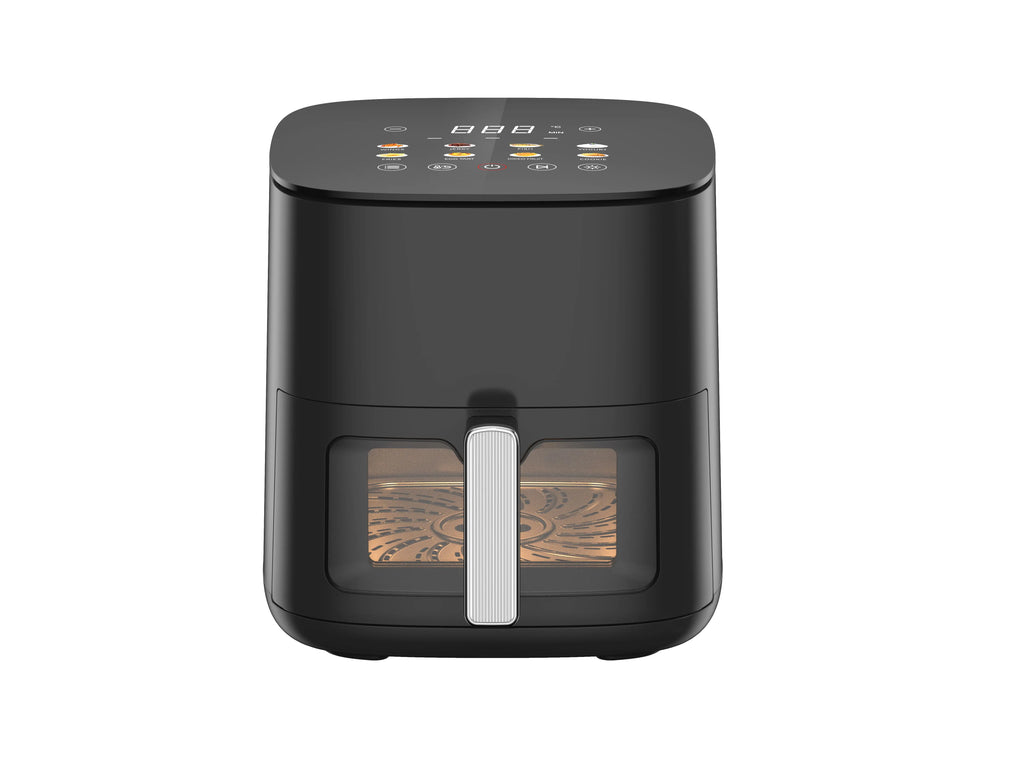 3L 5L 7L Modern Square Air Fryer with Stainless Steel Heating Plate and LCD Display Factory Direct Sale Oil-Free Oven