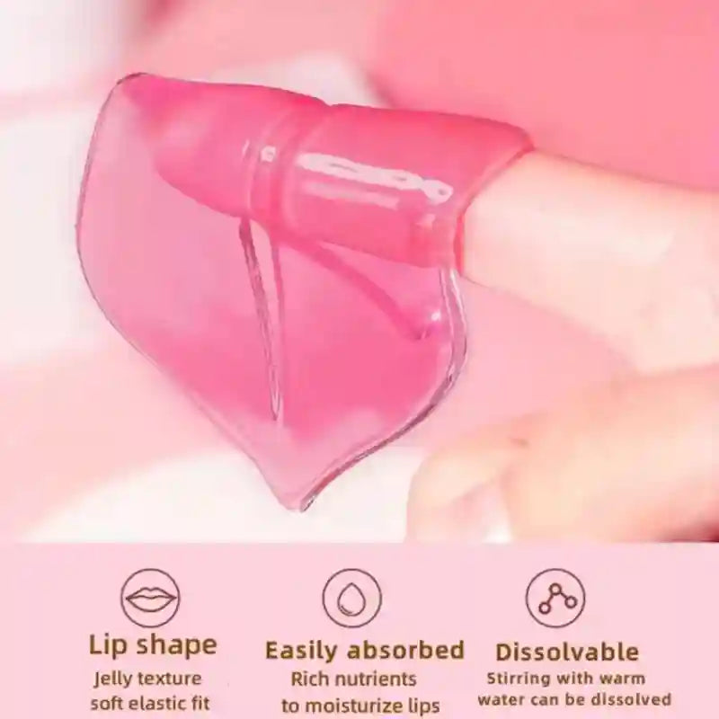 Collagen Lip Masks: Hydrating Hyaluronic Acid Plumper (20PCS) Lip Care Tidesmit