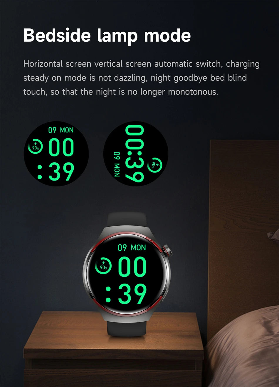 For WATCH 4 PRO Smart Watch Men Space Exploration Edition Bluetooth Call GPS NFC Heart Rate Sports SmartWatch 2026 New