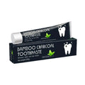 Tidesmit activated charcoal mint toothpaste for natural teeth whitening and deep stain removal