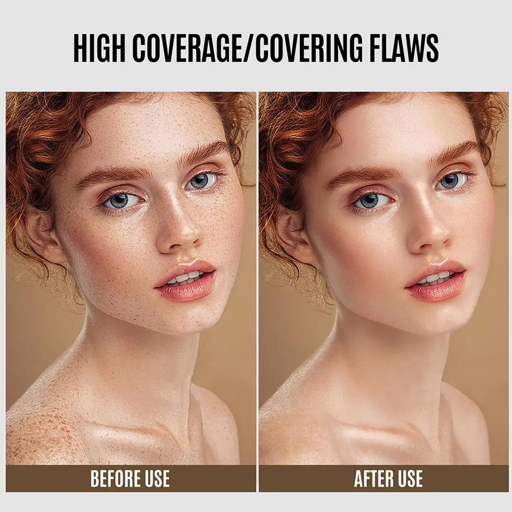 Tidesmit full coverage matte liquid foundation texture close-up for natural long lasting face makeup finish