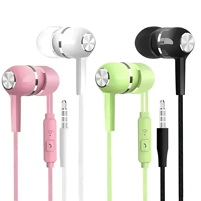 Wired Earbuds with Mic 3.5mm HiFi Bass Sports Headset by Tidesmit Tidesmit