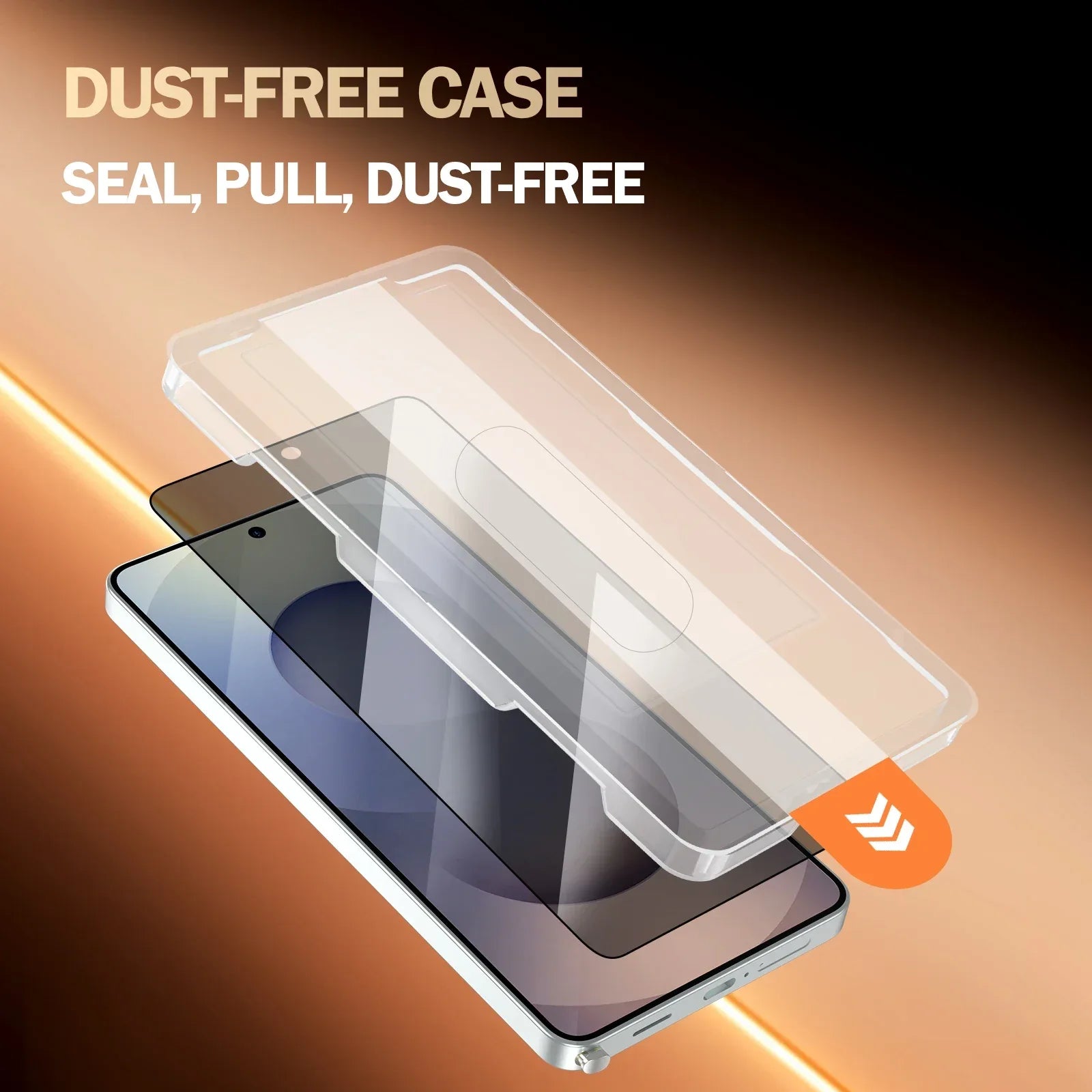 Anti-Spy Screen Protector for Samsung Galaxy S24 Ultra - 9H Privacy Glass Tidesmit