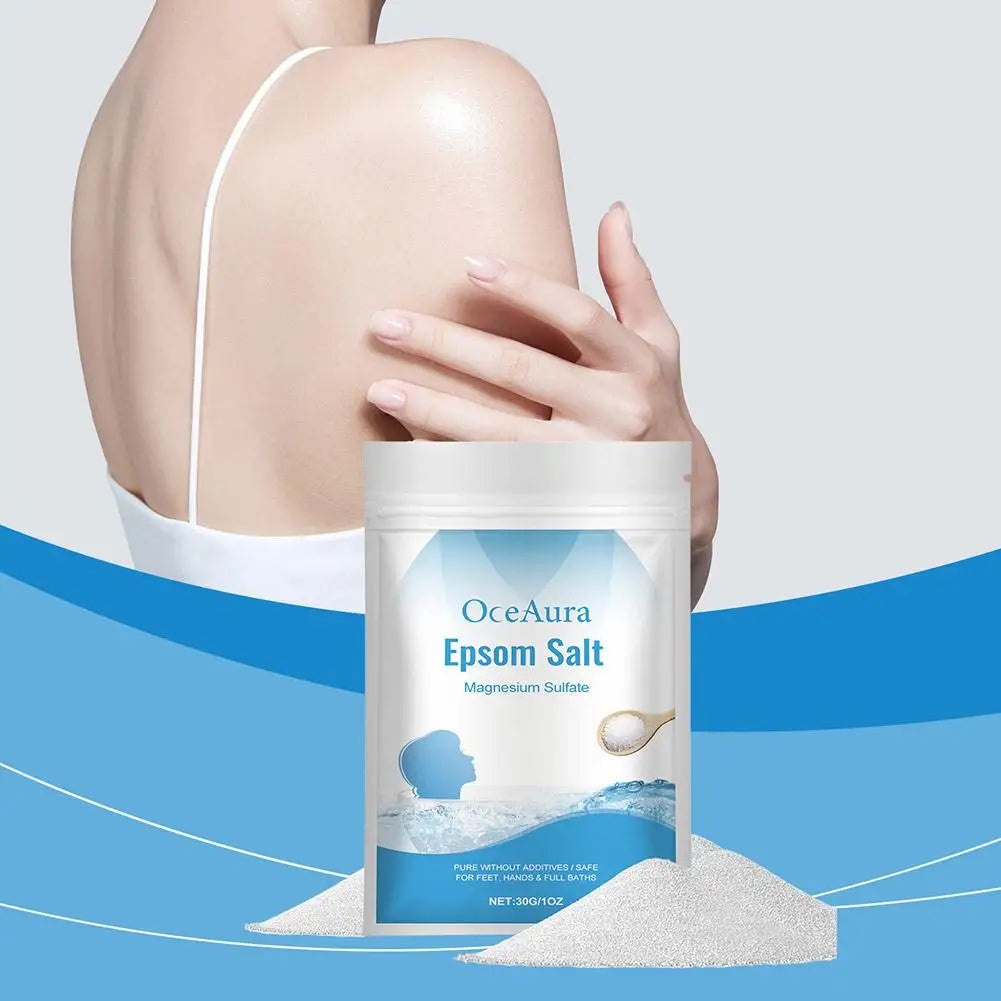 Magnesium Sulfate Bath Salt Scrub – Professional Detox Exfoliation Scrubs Treatments Tidesmit