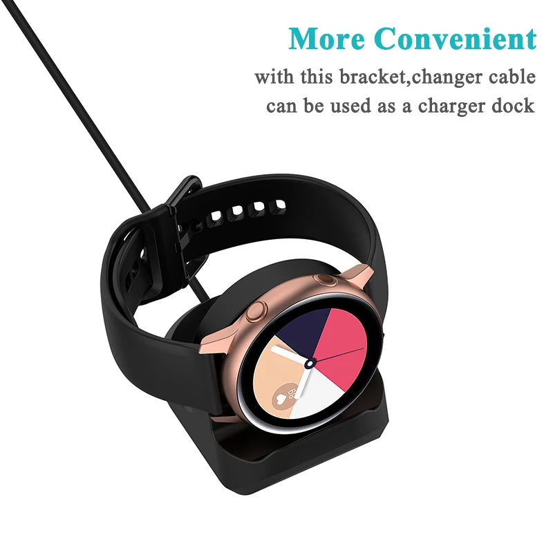 Samsung Galaxy Watch Wireless Charger – Fast Magnetic USB-C Cable Tidesmit