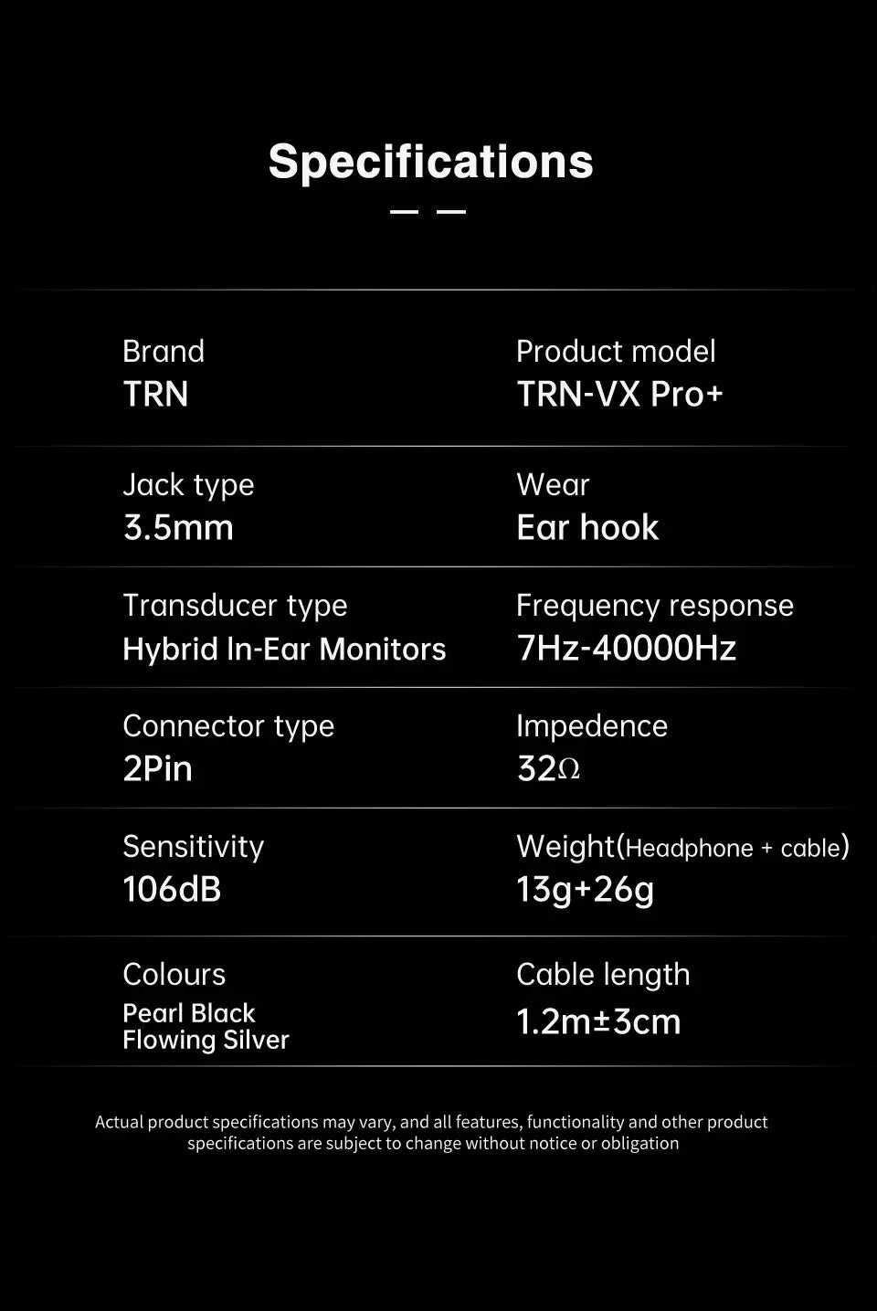 Tidesmit 9-Driver Hybrid In-Ear Monitors | HiFi Wired Noise-Isolating Earphones Tidesmit