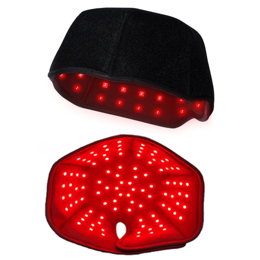 660nm 850nm Red & Infrared Light Hair Growth Cap, USB Charging Red Light Therapy Device Hair Loss Treatment Hair Regrowth Helmet