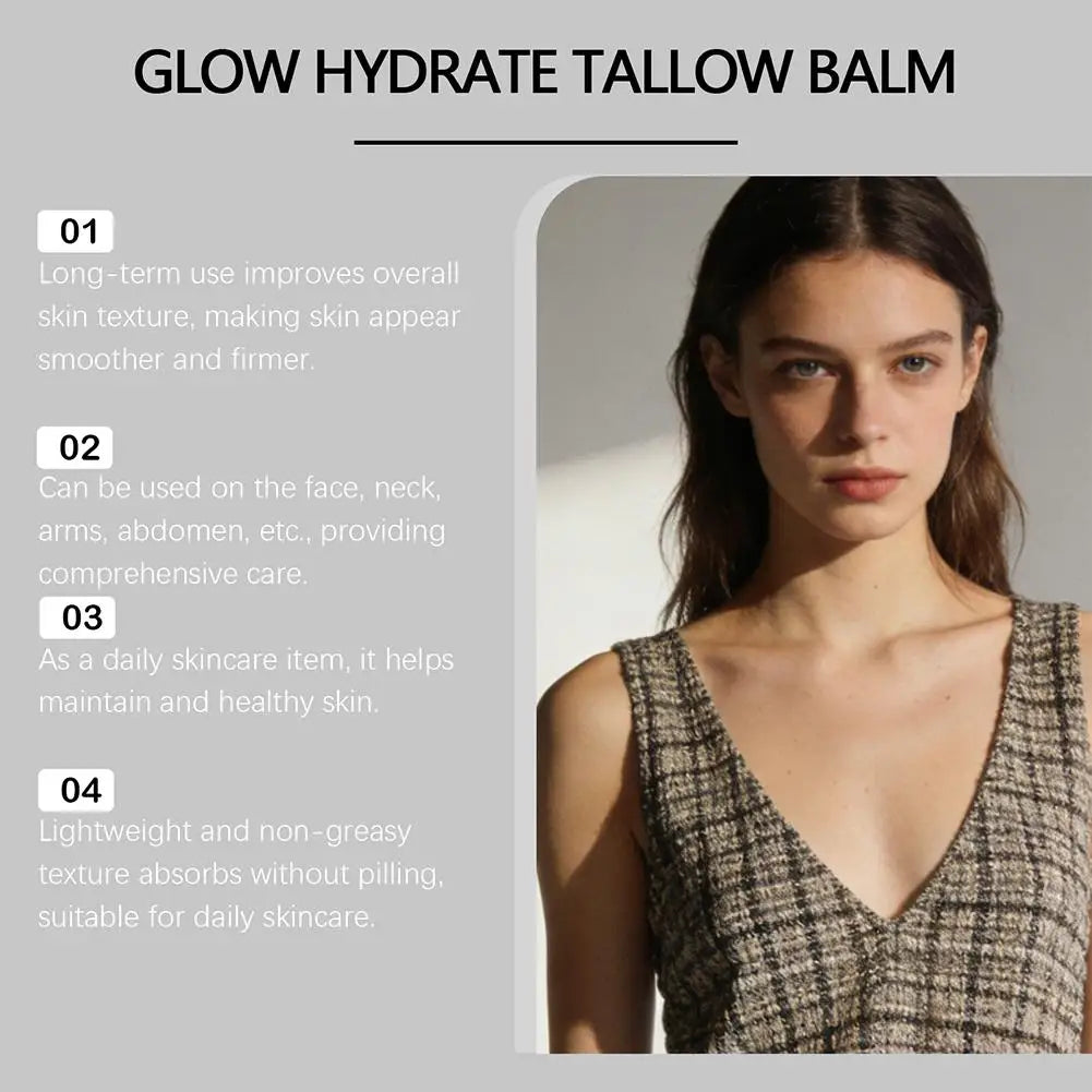 GHK CU Copper Peptide Manuka Honey Tallow Balm Deep Moisturizing Nourishing Blue Cream For Face Body Mature Skin Repair