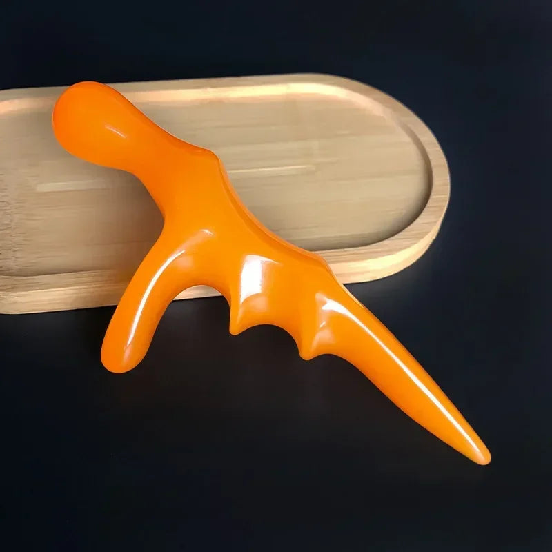 Fascia Massage Tool: Manual Deep Tissue Muscle Recovery & Pain Relief Fascia Gun Yellow-15.3cm Tidesmit