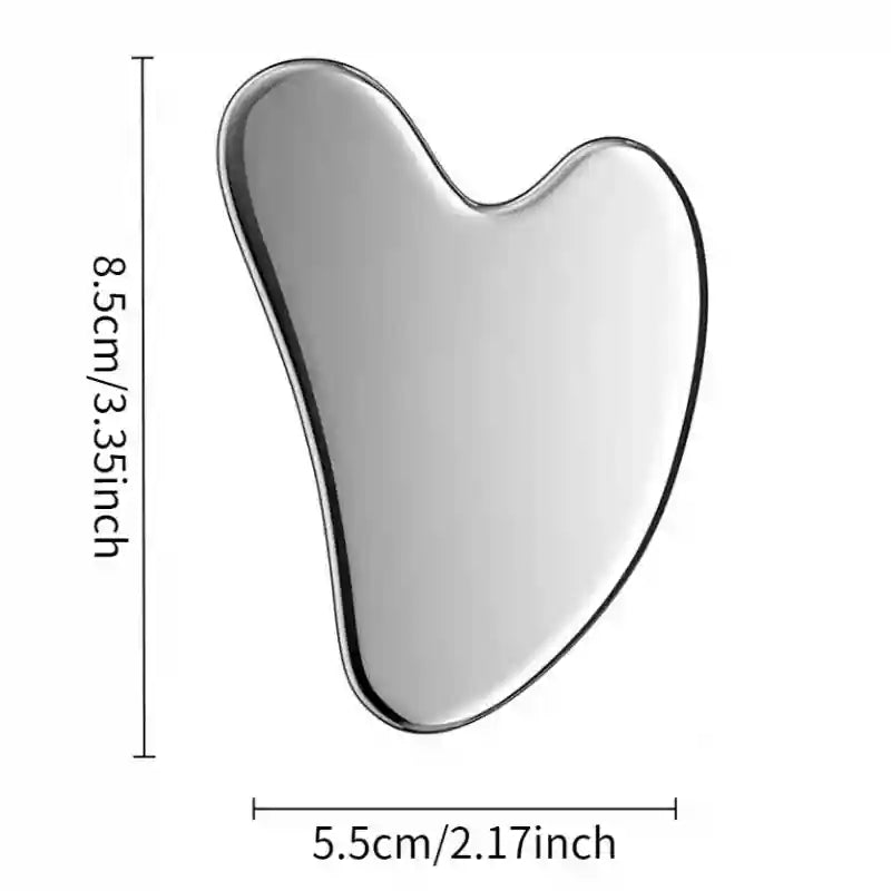 Dolphin Gua Sha Tool | Professional Stainless Steel Facial Massage Board Massage Roller Tidesmit