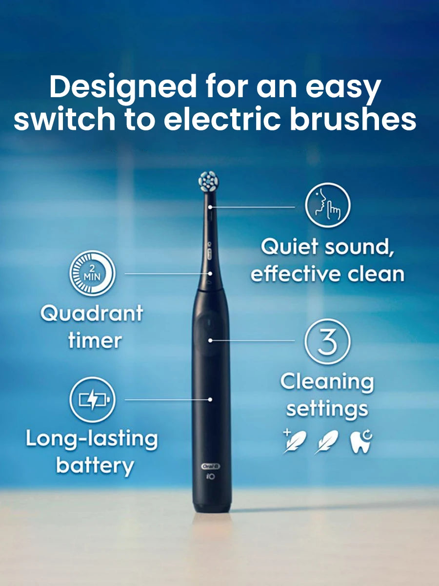 Oral B Electric Toothbrush IO Series Rechargeable Waterproof Smart Rotating Timing Electronic Tooth Brushes IO2 IO3 IO4 IO7 IO9