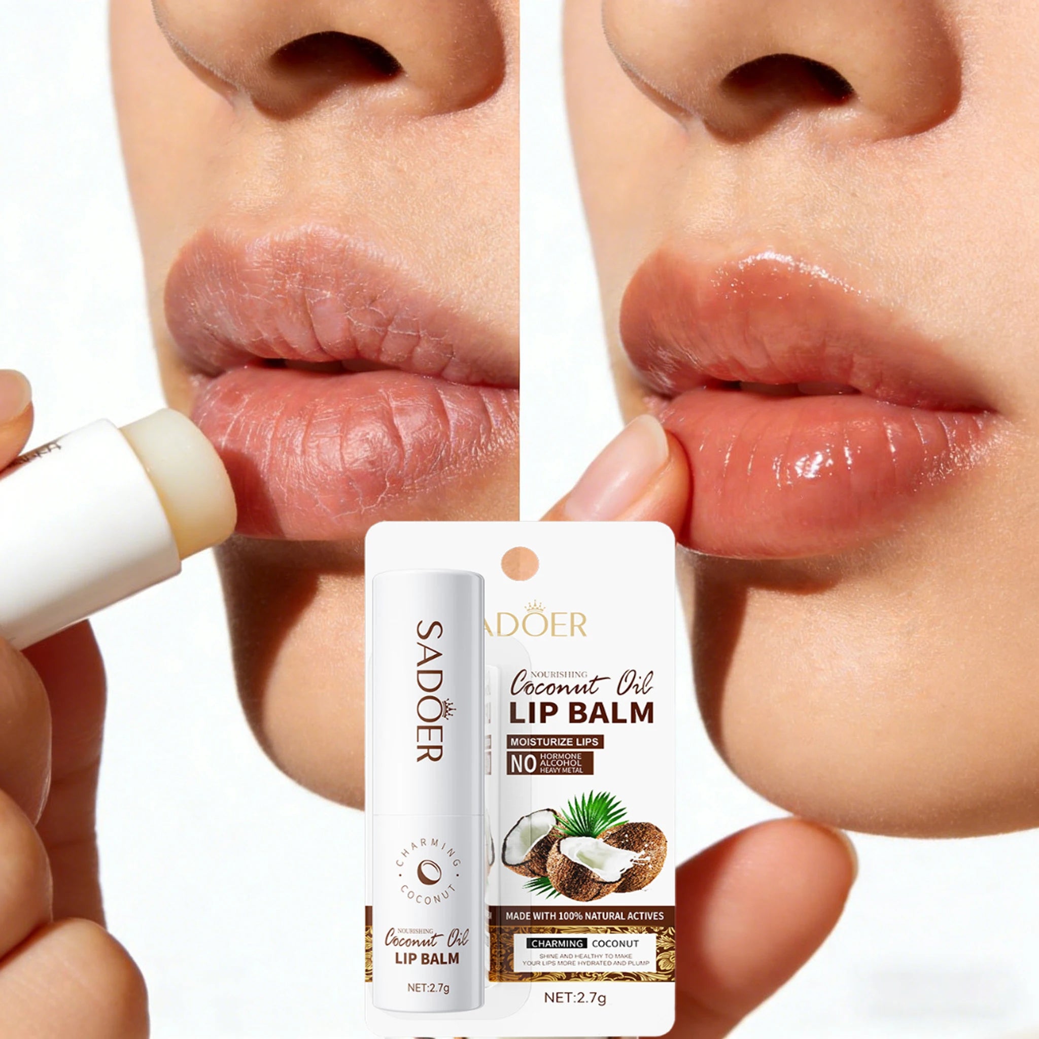 Moisturizing Lip Balm for Deep Hydration & Repair by Tidesmit Lip Care Tidesmit