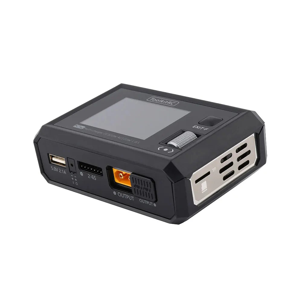 ToolkitRC M7AC Dual Smart Charger 300W for Camera and GPS Drones Tidesmit