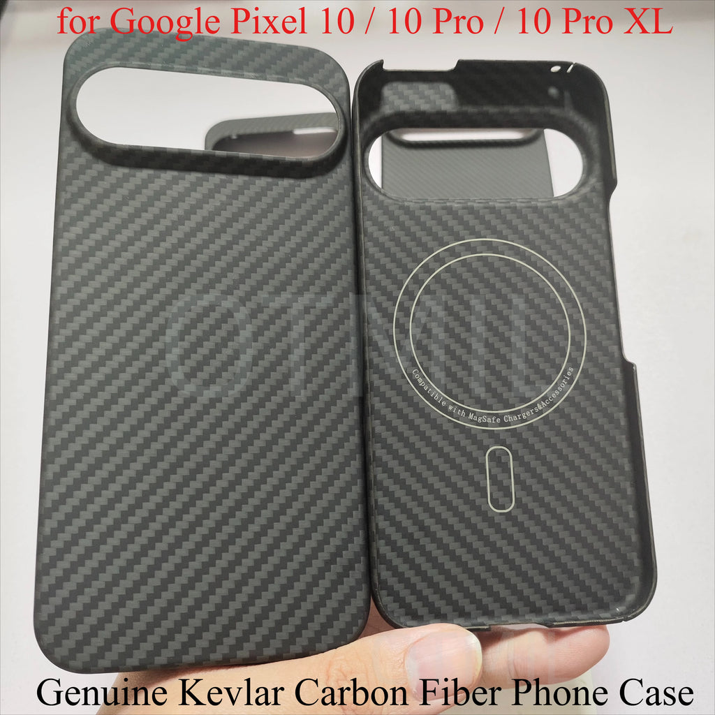 Google Pixel 10 Pro XL Carbon Fiber MagSafe Slim Case Tidesmit