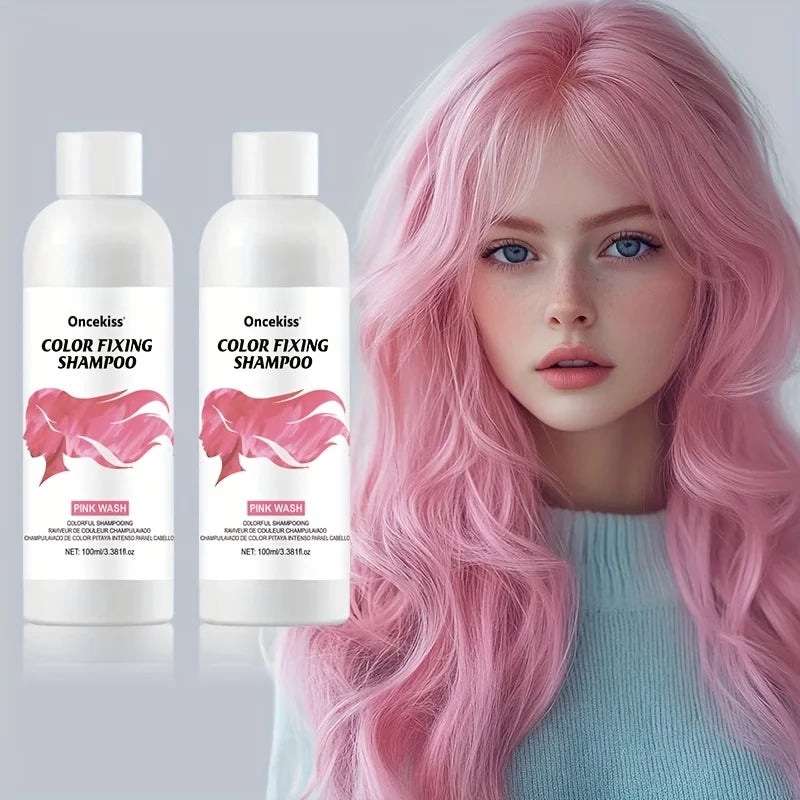2pcs Color Hair Dye Shampoo, Keep Your Hair Color for A Long Time,Suitable for Outdoor Activities,Birthday Parties,Hair Dye