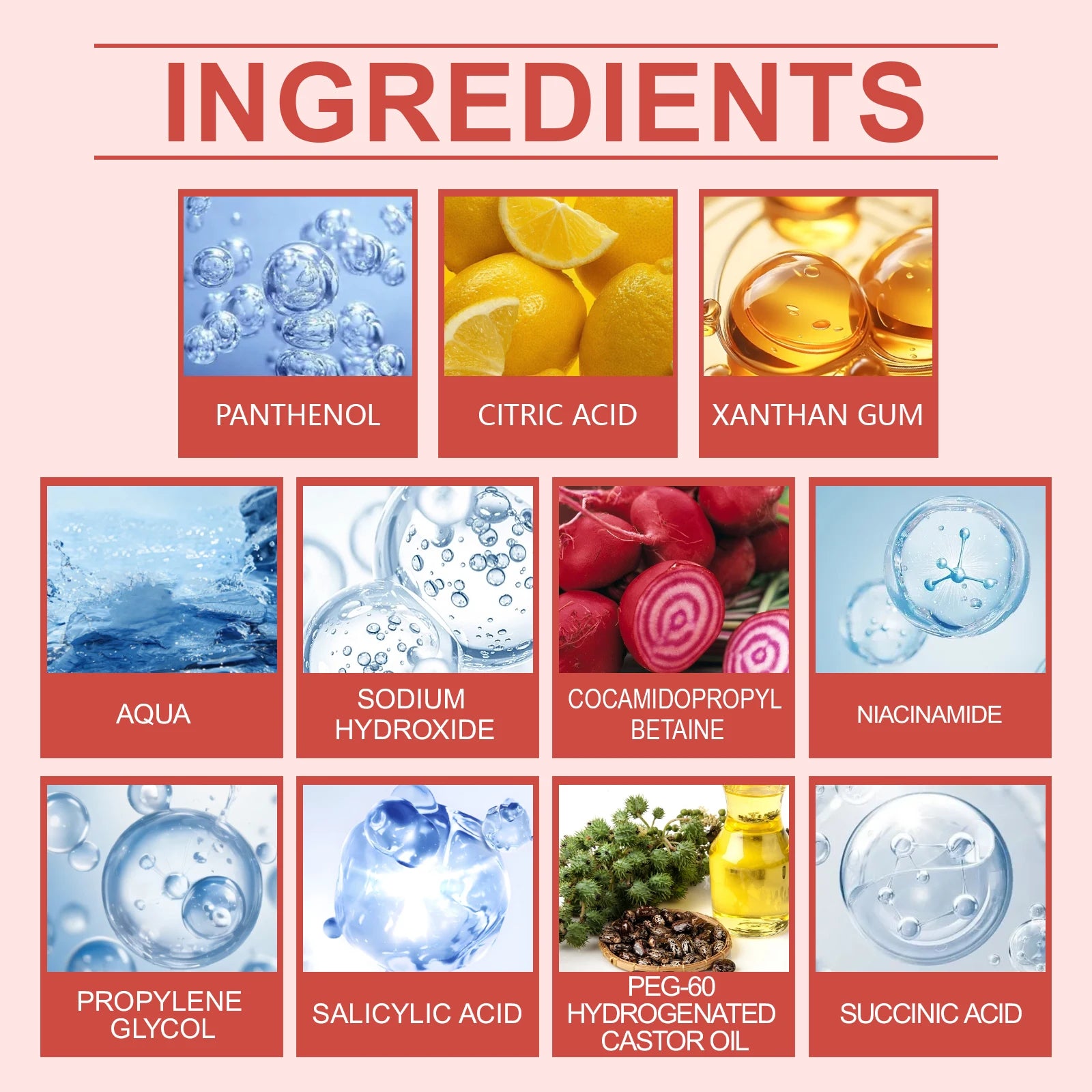 Succinic Acid Peeling Pads - Gentle Exfoliating Facial Treatment Scrubs Treatments Tidesmit