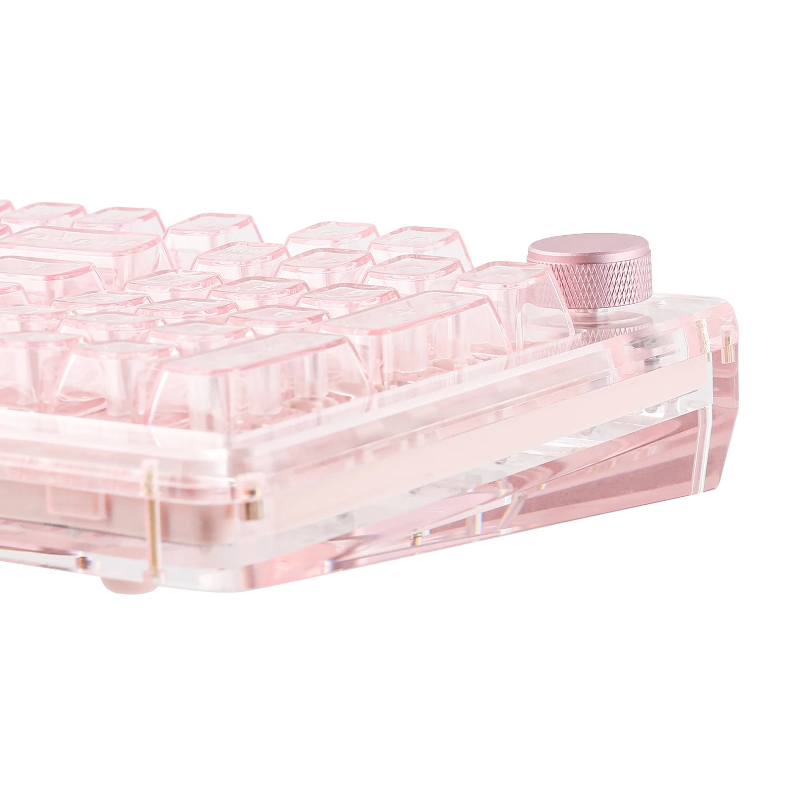 KiiBOOM Phantom 98 98-key Hot-swappable Wired/Bluetooth5.0/2.4GHz Wireless Acrylic Gasket Mechanical Keyboard