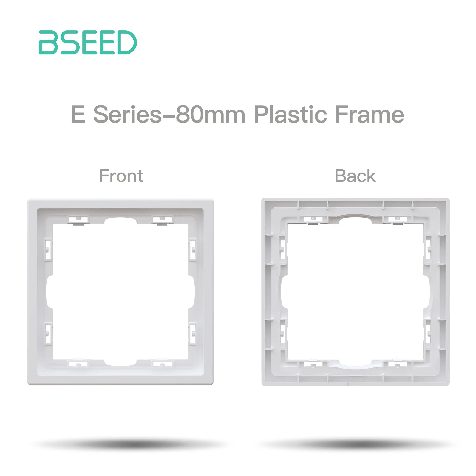 BSEED Zigbee Smart Electric Water Gas Boiler Floor Heating Thermostat Large Panels EU/FR Socket Modules Plastic Frames DIY Parts