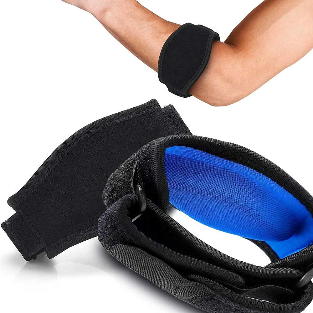 1 PCS Tennis Elbow Brace for Tendonitis, Forearm Brace Support Band with Compression Pad and Elbow Strap Wrap for Golfers Unisex