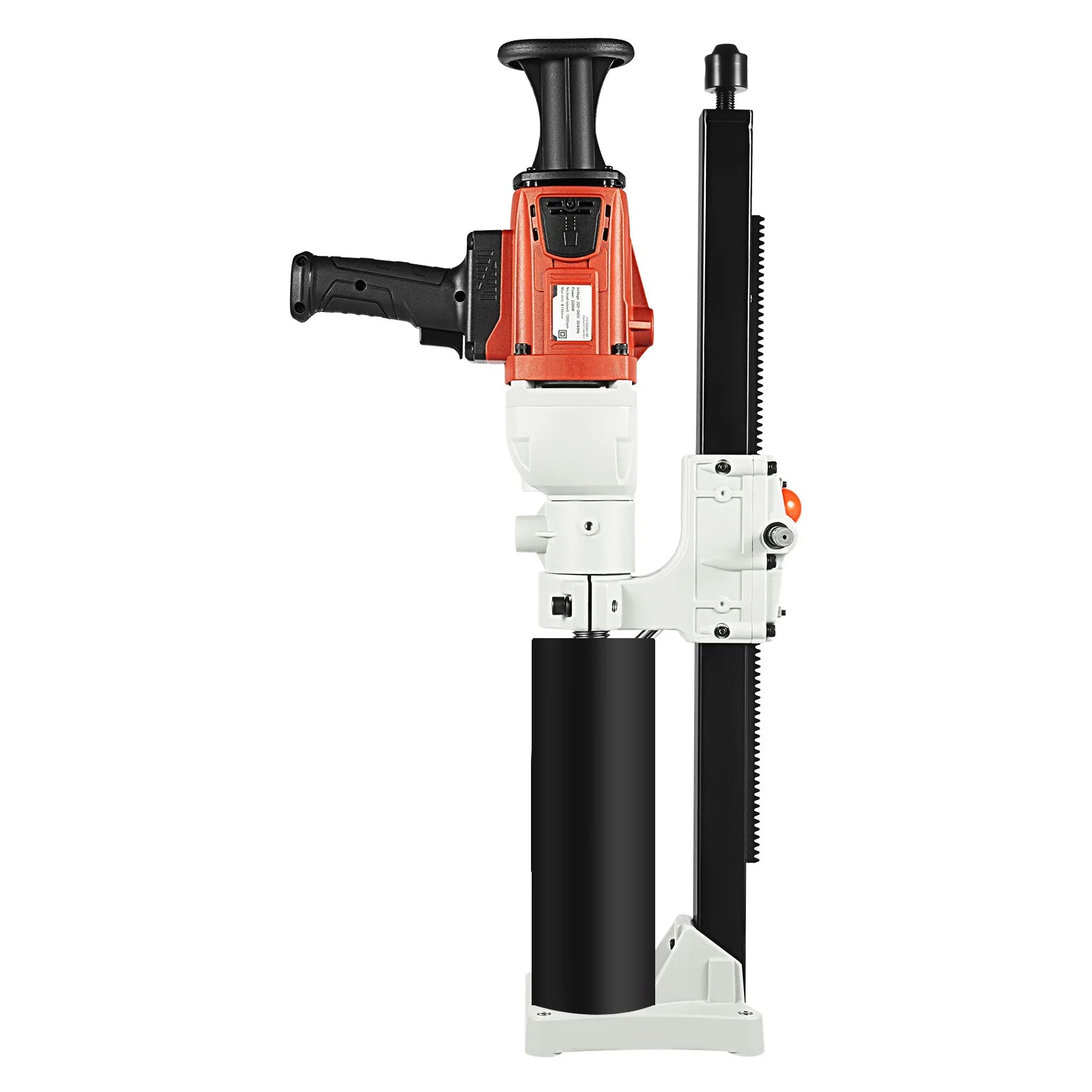 2200W Diamond Core Drill Rig Dry Wet Dual Use Handheld Vertical 2-in-1 Concrete Drilling Machine 180MM EU Plug